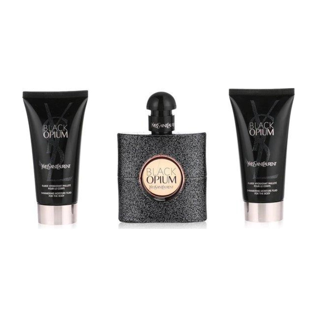 YVES SAINT LAURENT black opium set - 3pc