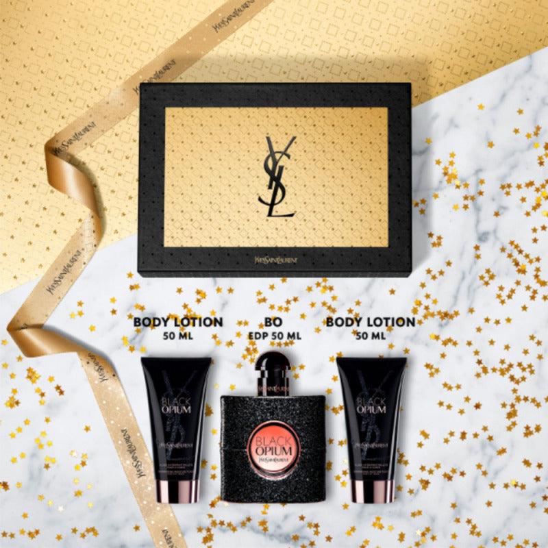 YVES SAINT LAURENT black opium set - 3pc